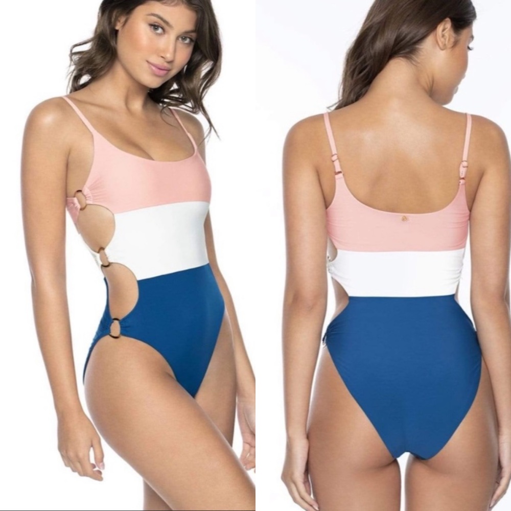 PILYQ Island Blue Ring Side one piece M